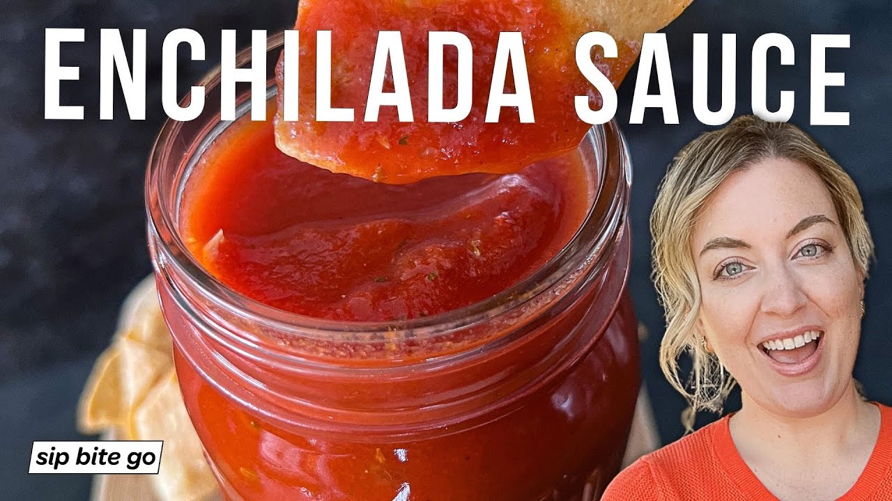 How To Make Red Enchilada Sauce (Gluten Free Recipe) YouTube