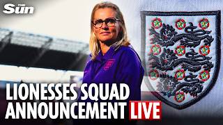 LIVE: Sarina Wiegman names first Lionesses squad of 2026 for World Cup qualifiers