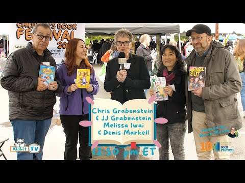 12:50 pm ET - More from the Chappaqua Children's Book Festival!
