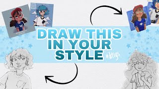 DRAW THIS in your STYLE CHALLENGE | Drawing 3 #DTIYSs from Pinterest!