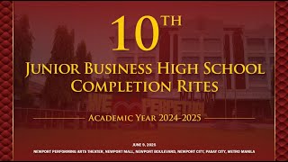 LIVE 🎥 | UPHSD-MOLINO 10th Completion Rites for the Junior Business High School Graduates