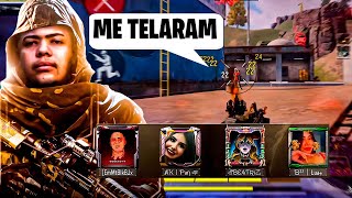 ME TELARAM JOGANDO COM AS MENINAS E OLHA O QUE ACONTECEU :COD MOBILE BATTLE ROYALE