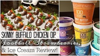 Super Bowl Healthy Recipes & Ice Cream Review! screenshot 5