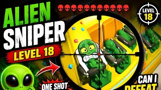 Alien Sniper Gameplay 👽🔫 | Can I Defeat All Aliens? | Level screenshot 1