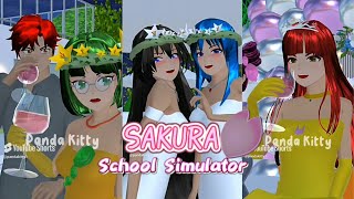 tiktok drama collection sakura school simulator part 17 by panda kitty