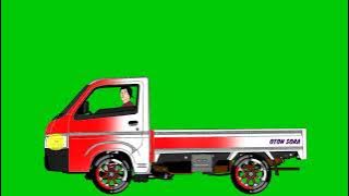 Green Screen Animasi Mobil Pick Up No Copyright