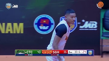 Highlight VBA 2019   Finals II Game 1II Cantho Catfish vs Saigon Heat   07/09