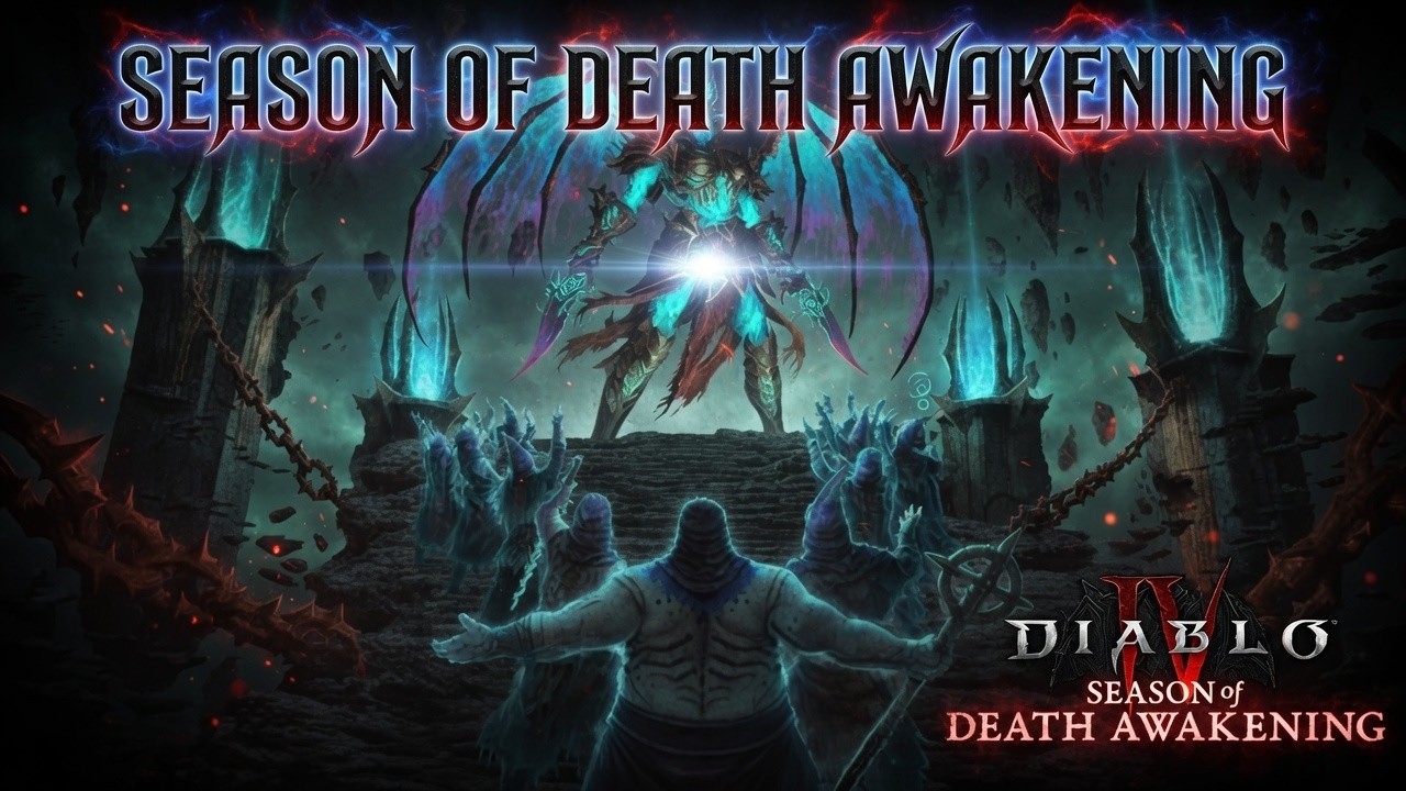 Diablo IV Season 14: DEATH AWAKENING  (Season of Death Awakening) #Diablo4 #DiabloPartner