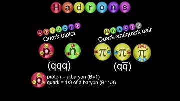 Hadrons (Baryons and Mesons)