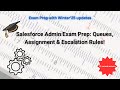 Salesforce Admin Exam Prep: 25 Advanced Questions on Queues, Assignment &amp; Escalation Rules