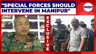 Manipur's War Hero & Army General on Crisis on day Biren Singh says he will not resign I Barkha Dutt