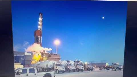 Prudhoe Bay Alaska UFO that was shot down. Pictures by worker on slope