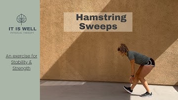 Hamstring Sweeps - Dynamic Hamstring Stretch