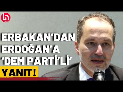 Erdoğan'ın 'zübük siyasetçi' sözlerine Erbakan'dan yanıt!