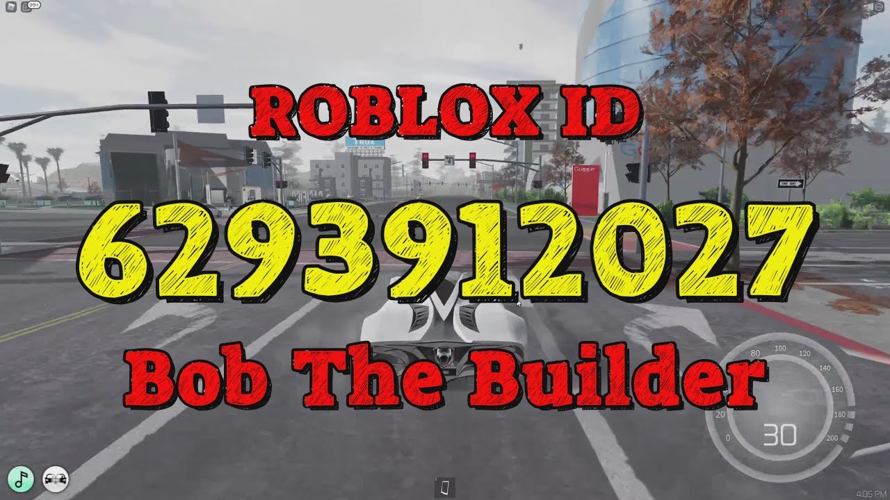 BOB THE BUILDER Roblox Song Codes YouTube