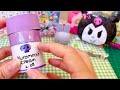Paper diy | サンリオ クロミ スキンケア クリーム | Snrio Kuromi Skincare Product 💗 手作り工作 asmr tutorial