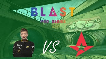 POV - S1mple (Na`Vi)(30-8) vs Astralis / overpass / Blast Pro Series Copenhagen 2018