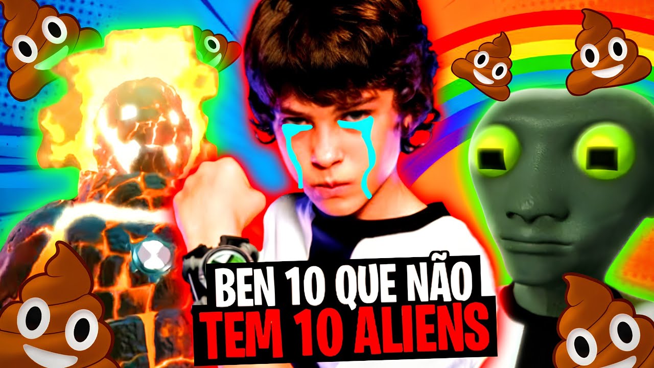 ESSE LIVE ACTION DO BEN 10 É UMA TORTURA PARA OS MEUS OLHOS!!! 😤🙈🤮