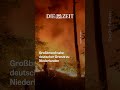 Großbrand nahe deutscher Grenze zu Niederlanden
