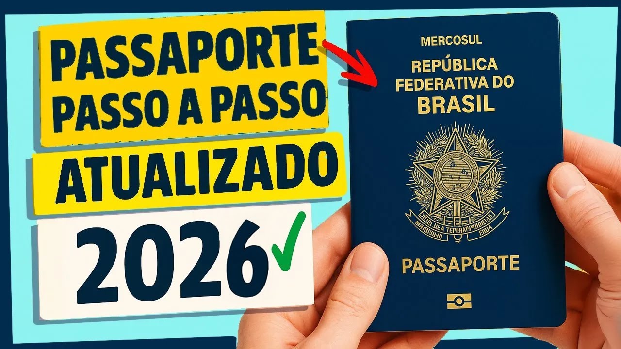 2026 COMO TIRAR O PASSAPORTE  🌎🛩️  -  PASSO A PASSO ATUALIZADO!✅