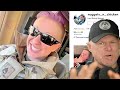 Cocky Army Solider Loses ALL Military Bearing on TikTok - Vets Rage (Marine Reacts)