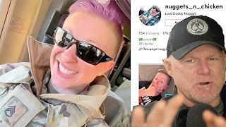 Cocky Army Solider Loses ALL Military Bearing on TikTok  Vets Rage (Marine Reacts)