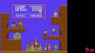 Tetris - B-Type, Level 9, Height 5 Speedrun - 55.633s