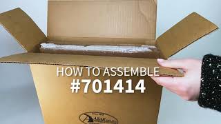 How to Build Azar Display's 701414 Pegboard Display