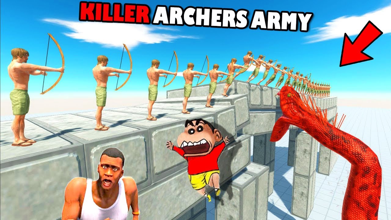 KILLER ARCHERS vs EVERY UNIT in Animal Revolt Battle Simulator