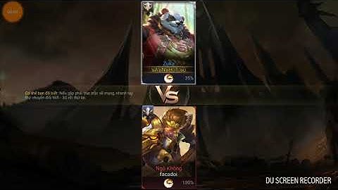 Garena liên quân mobile : zuka solo với ngộ không bán hành cho ngộ không