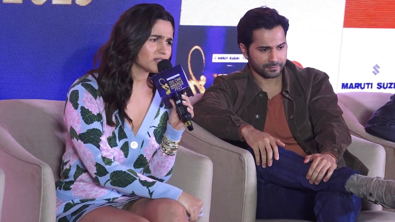 Alia Bhatt & Varun Dhawan At Special Announcement Of Zee Cine Awards 2023 || Bollywood Mastiz