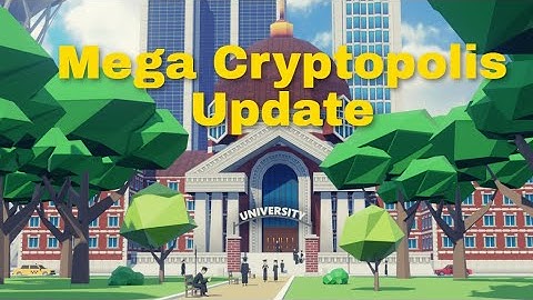 Huge Mega Cryptopolis Update Live !! #metaverse #megacryptopolis #mcp3d #blockchaingaming