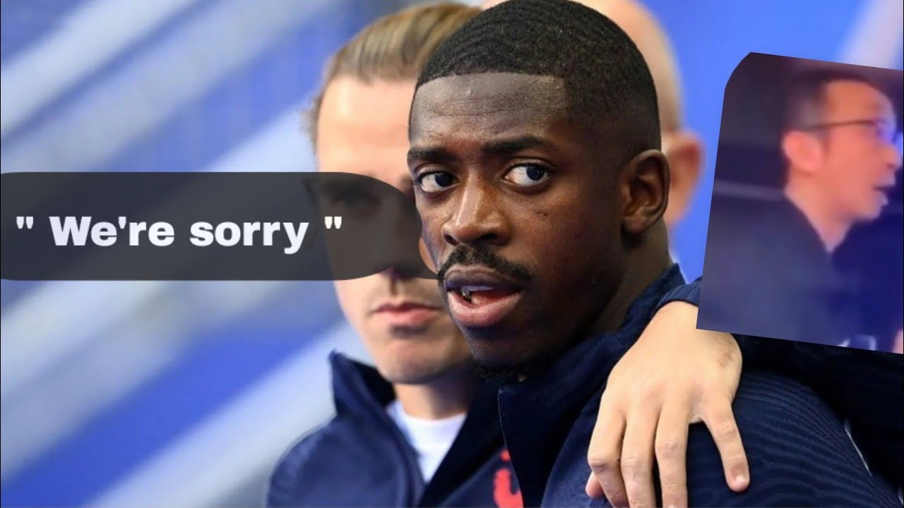 Dembele and Griezmann apologize for the video about Japanese people MESSAGES TRANSLATED INTO ENGLISH