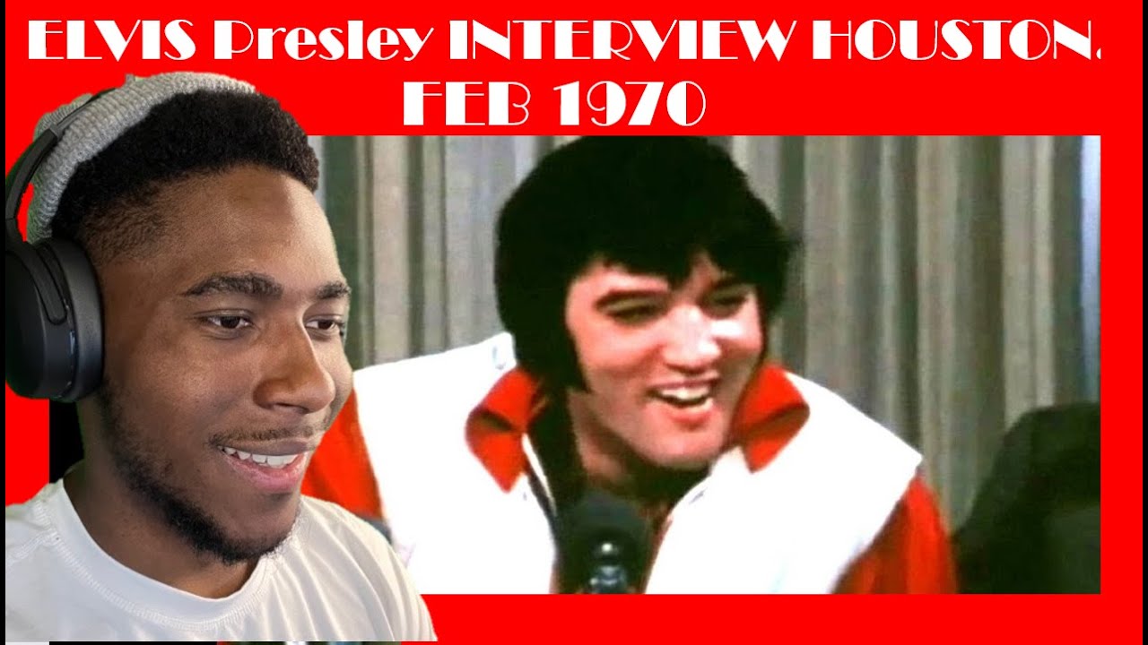😲(FIRST TIME REACTION) TO ELVIS PRESLEY INTERVIEW HOUSTON 1970