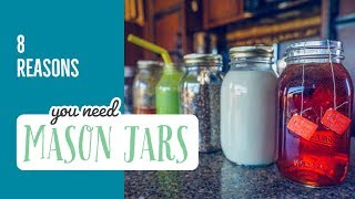 8 REASONS you need MASON JARS in your LIFE! by The Flippin' Tilbys 139 views 4 years ago 7 minutes, 11 seconds