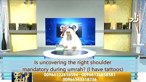 Is uncovering the right shoulder mandatory during Umrah? - Sheikh Assim Al Hakeem