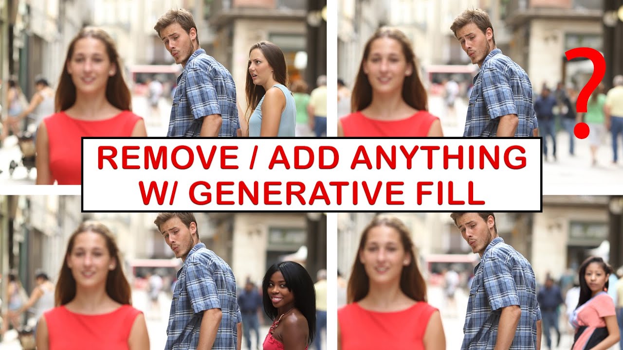 Photoshop Tutorial: How to Add and Remove Objects using Generative Fill ...
