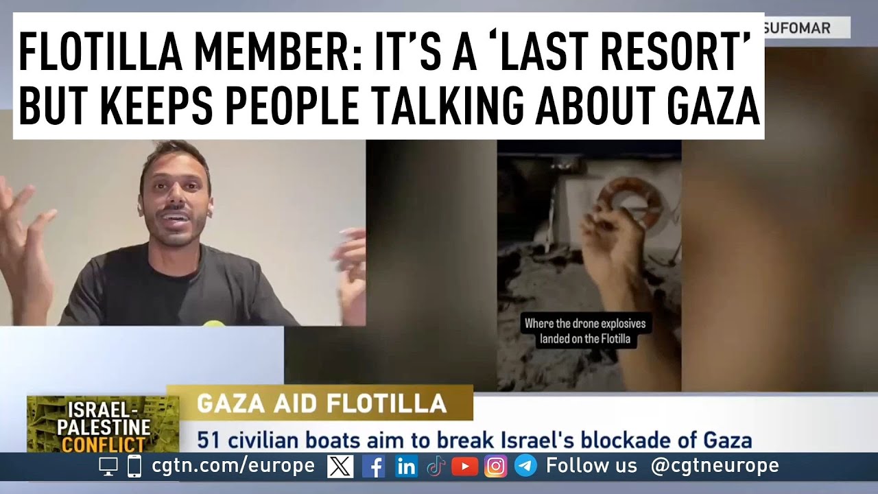 Член флотилии в Газе: это «последняя мера», но она крайне важна для повышения осведомленности