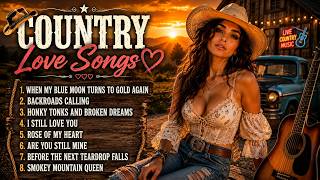 When My Blue Moon Turns To Gold Again & Backroads Calling β€οΈ Country Love Songs 2026
