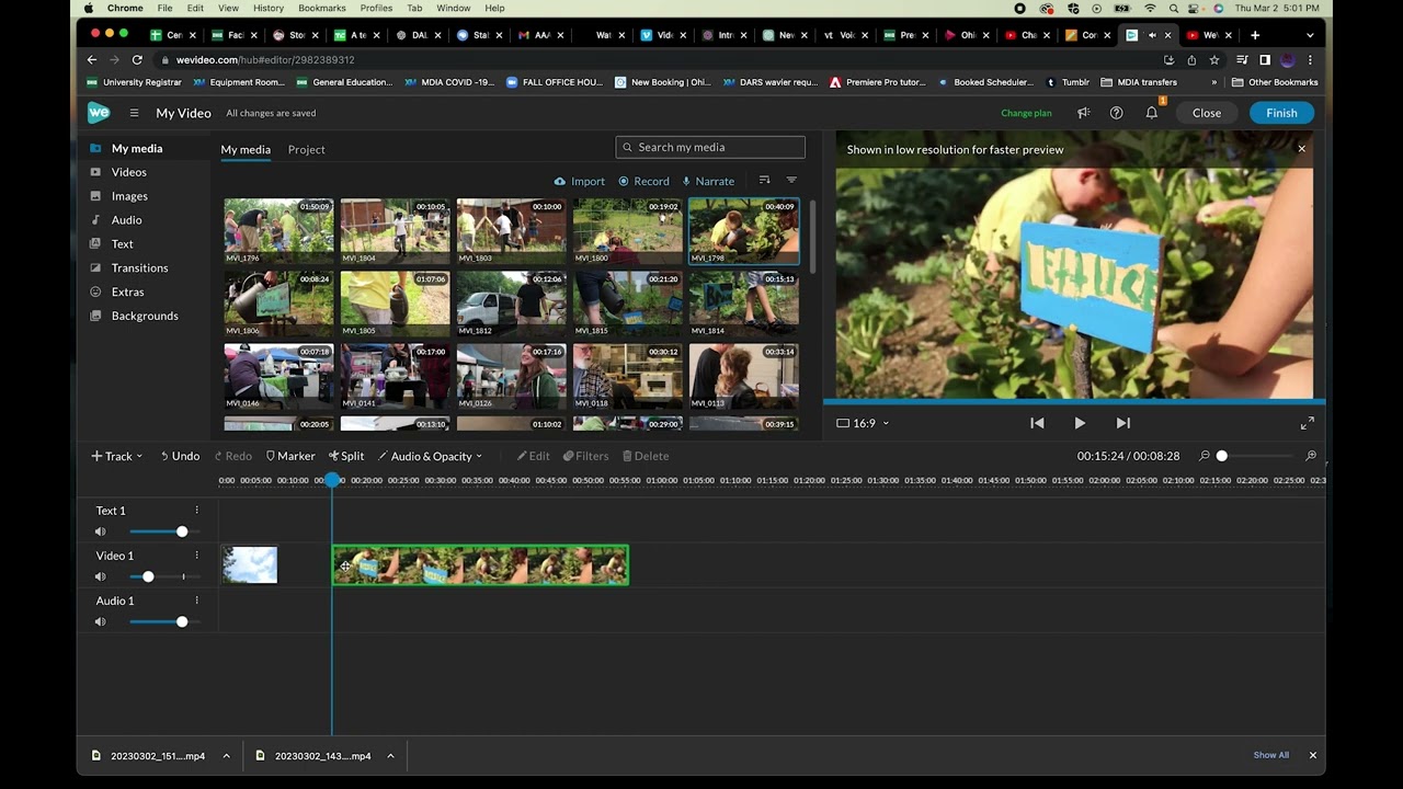 Basic Video Editing in WeVideo