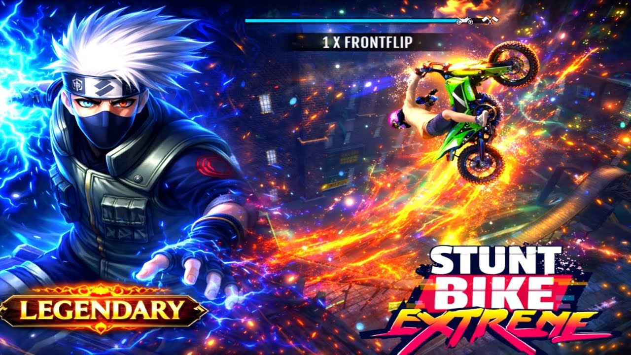 Stunt Bike Extreme Gameplay 🔥 | Insane Frontflips, Extreme Stunts & Crazy Jumps