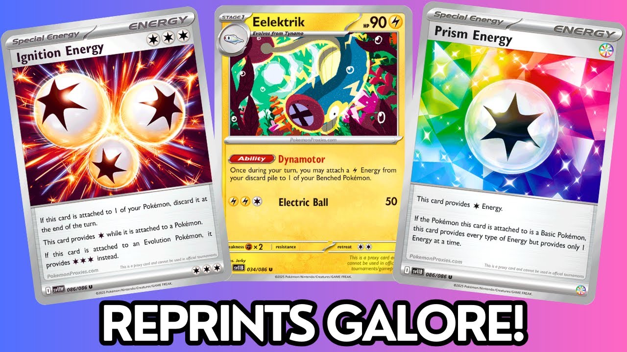 triple energy pokemon card The Black & White set brings back several powerful cards!