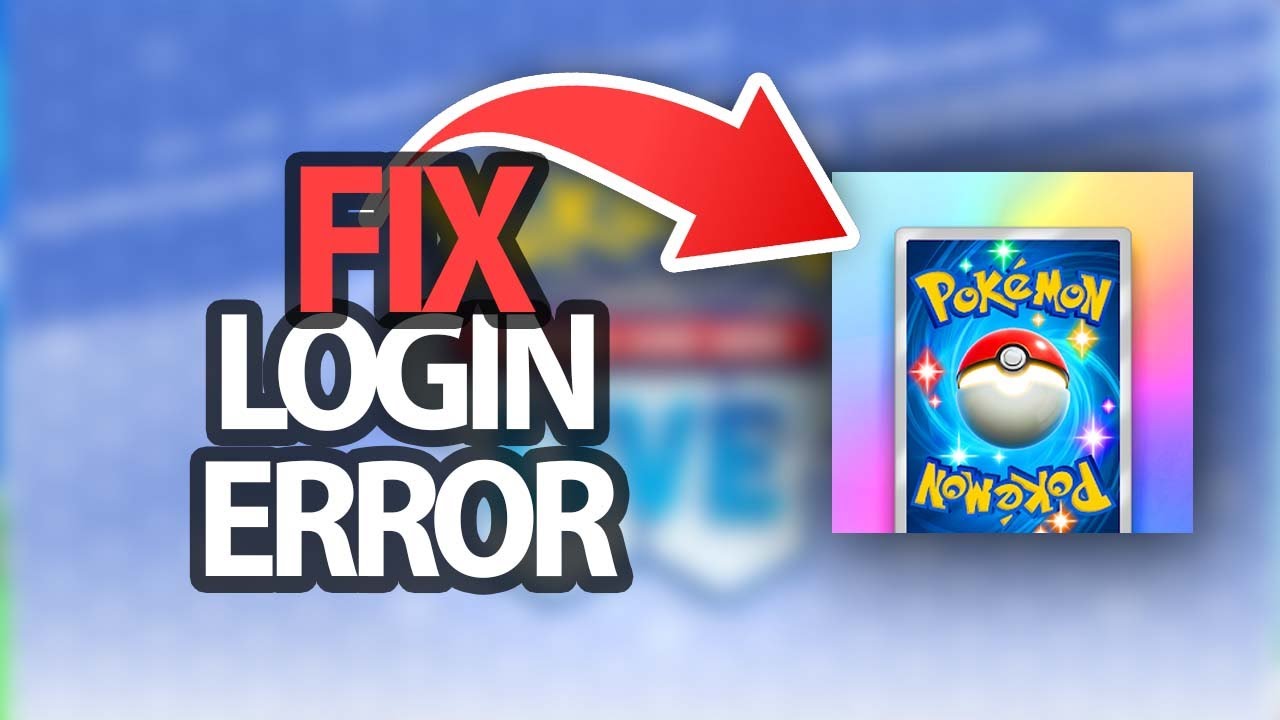 How To Fix Pokemon TCG Pocket Login Error | Step By Step - YouTube