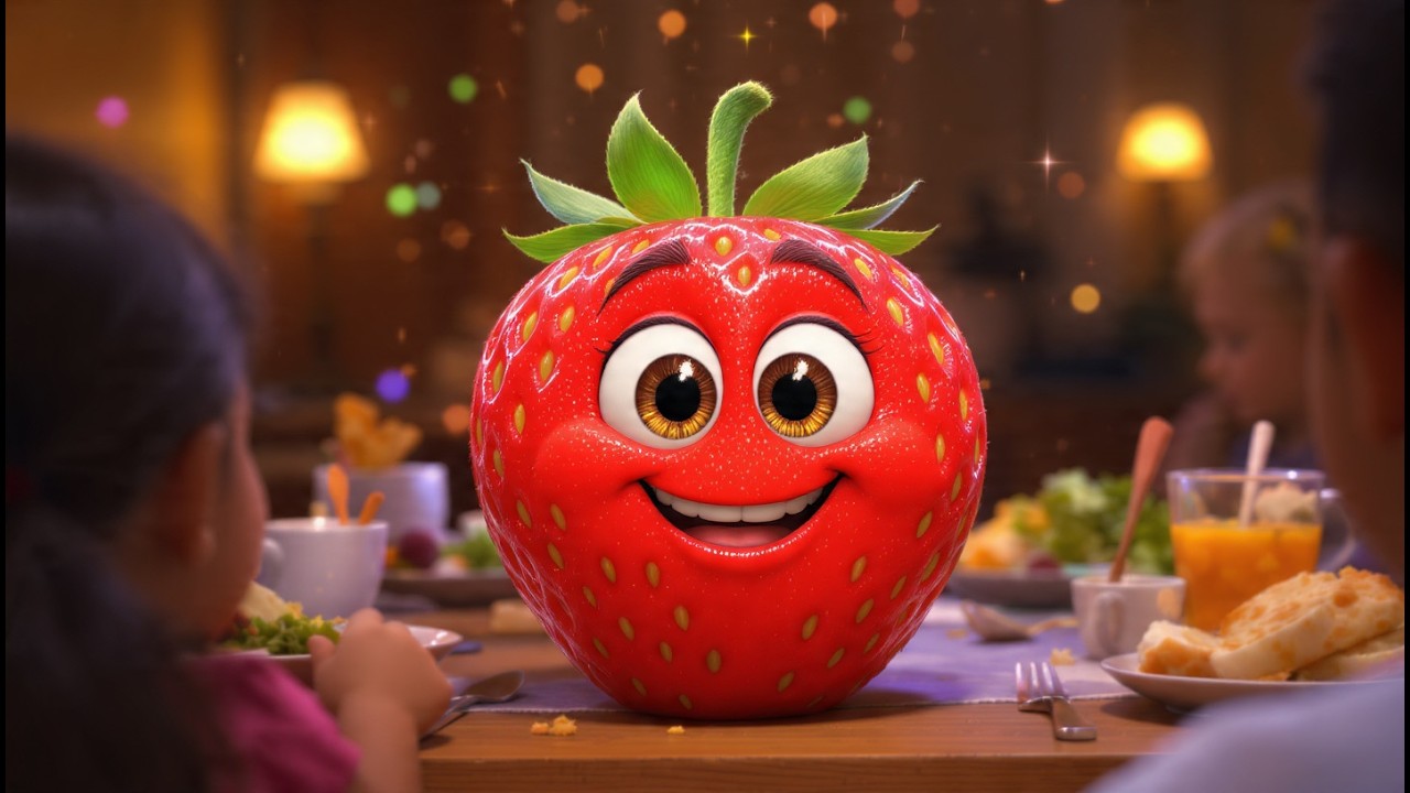 Brush Your Teeth After Dinner 🍓🍽️ Family Time Routine