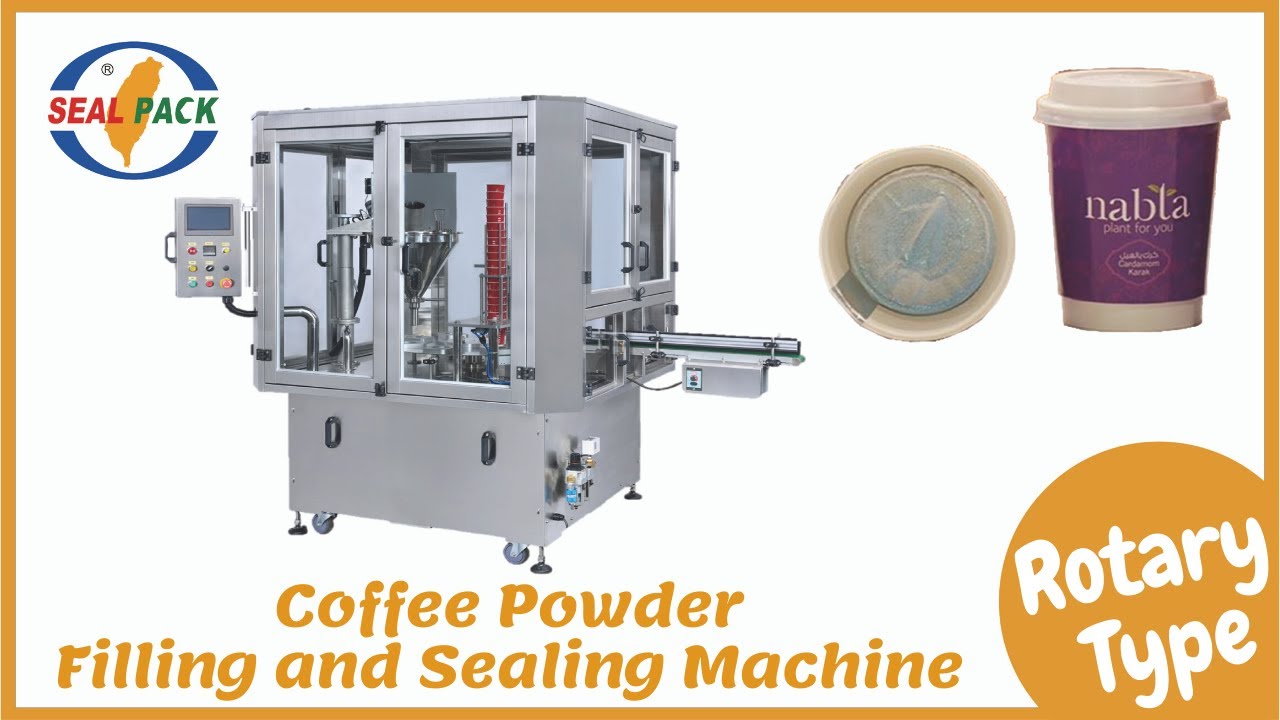 Powder Filling Sealing Packaging Machine 粉類杯裝充填機 SP-2401B