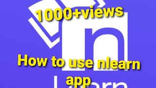 how to use nlearn app screenshot 1