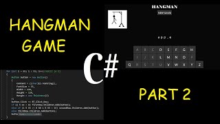 C# Hangman Tutorial UWP part2