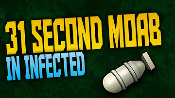 MW3: INSANE "31 SECOND MOAB" IN INFECTED - AW VID LATER!