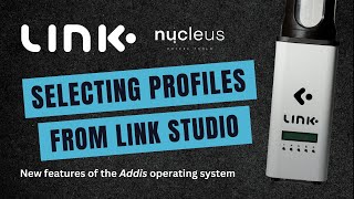 Selecting profiles from LINK studio – LINK Roaster 'Addis' operating system Link Sample Roaster Using Link Studio To Make Or Edit A Profile