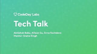 Tech Talk: Resume Screening - Abhishek Babu, Allison Gu, Enna Sachdeva